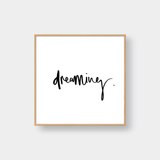  DREAMING. 
