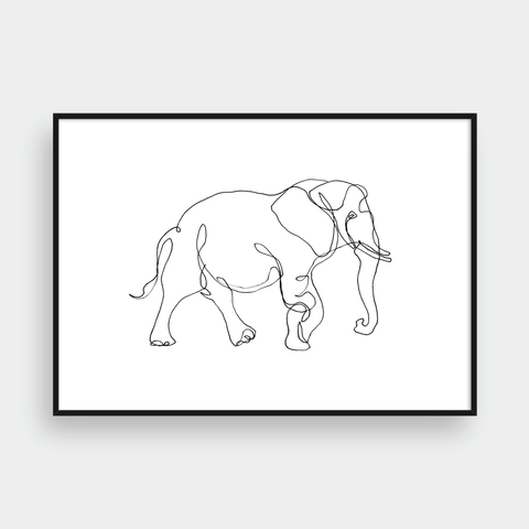 SKETCH ELEPHANT NO.2 