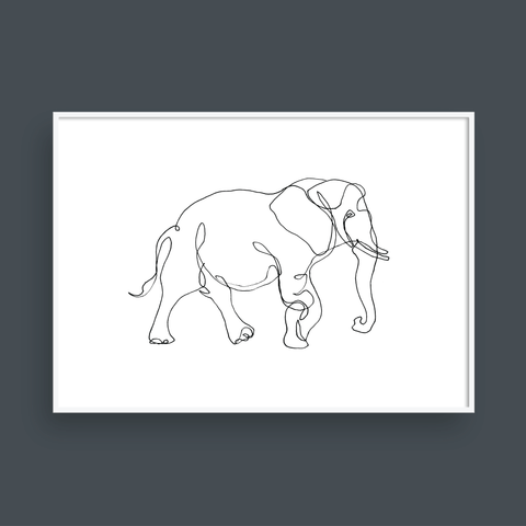  SKETCH ELEPHANT NO.1 