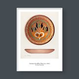  GERMAN SCRAFITTO PLATE 