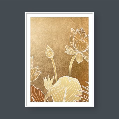  GOLDEN TROPICAL GARDEN NO.2 