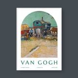  LES ROULOTTES BY VAN GOGH 