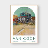  LES ROULOTTES BY VAN GOGH 