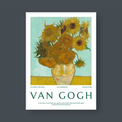  LES TOURNESOLS BY VAN GOGH 