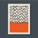  MID CENTURY GEOMETRIC NO.10 