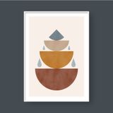  MID CENTURY GEOMETRIC SET 02 