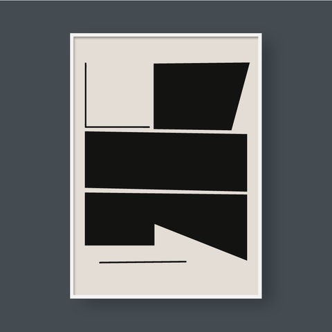  MID CENTURY GEOMETRIC NO.6 