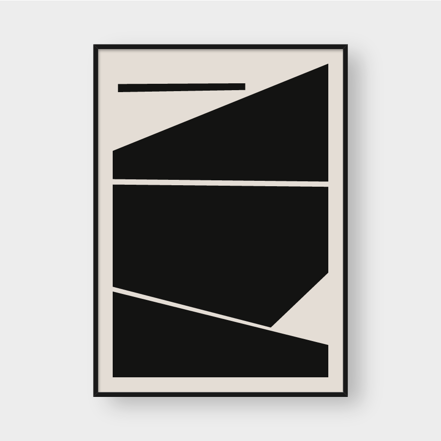  MID CENTURY GEOMETRIC NO.7 