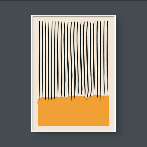  MID CENTURY GEOMETRIC NO.8 