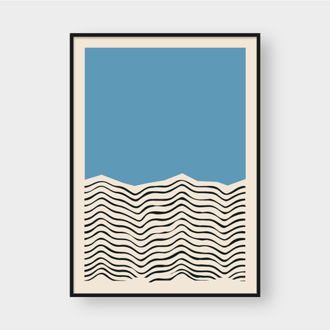  MID CENTURY GEOMETRIC NO.9 