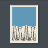  MID CENTURY GEOMETRIC NO.9 