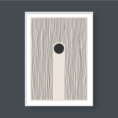  MINIMALIST HAND DRAWN NO.09 