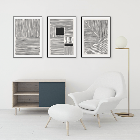  MINIMALIST HAND DRAWN SET NO.3 