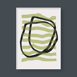  MINIMAL HAND PAINTED NO.2 