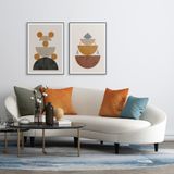  MID CENTURY GEOMETRIC SET 02 