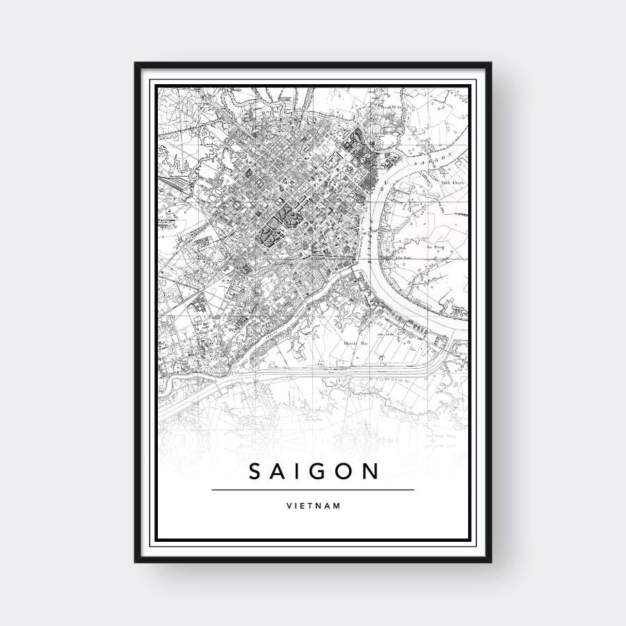  SAIGON MAP NO.2 