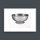  SILVER BAPTISMAL BAWL 