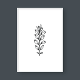  SKETCH FLOWER NO.1 