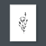  SKETCH FLOWER NO.2 