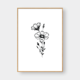  SKETCH FLOWER NO.3 
