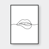 SKETCH LIPS HORIZONTAL 
