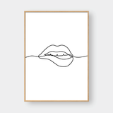  SKETCH LIPS HORIZONTAL 
