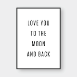  LOVE YOU TO THE MOON 