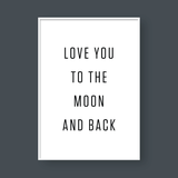  LOVE YOU TO THE MOON 