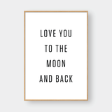  LOVE YOU TO THE MOON 