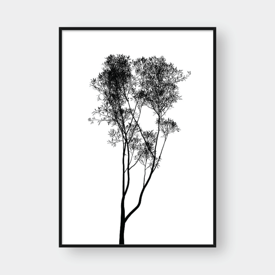  TREE SILLHOUETTE NO.1 