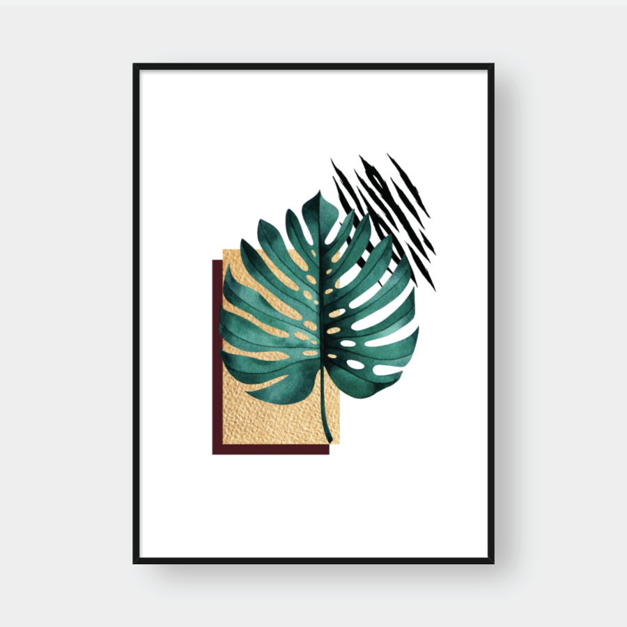  TROPICAL SUMMER LEAF NO.9 