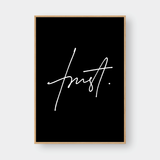  TRUST BLACK 