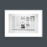  VINTAGE TYPEWRITE HORIZONTAL 