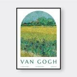  VUE D'ARLES AUX IRIS BY VAN GOGH 