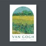  VUE D'ARLES AUX IRIS BY VAN GOGH 