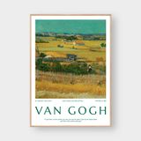  VUE D'ARLES AUX IRIS (DÉTAIL) BY VAN GOGH 