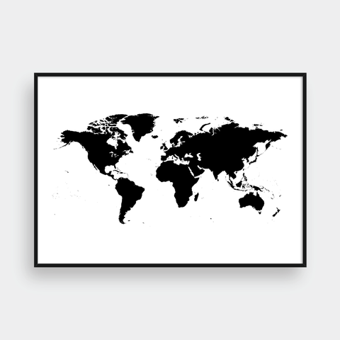  WORLD MAP NO.1 