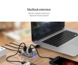  Bộ chia USB HUB 4 cổng USB 3.0 trong suốt 