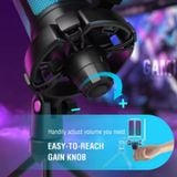  Micro Fifine A6V USB RGB Cho Gaming 