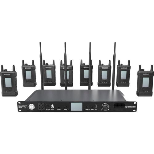  Hollyland Syscom 1000T - 8B ( Full duplex wireless intercom solution 8 beltpacks ) 