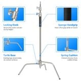  Chân Boom Inox Neewer 320cm 