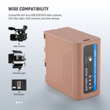  Pin Neewer NP F970 cho Sony 7800 mAh 