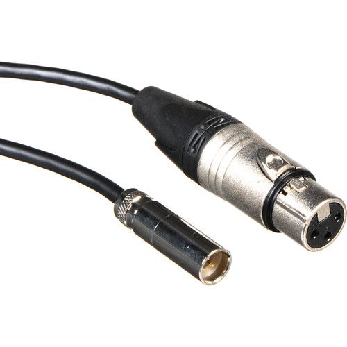  Blackmagic Design Set of 2 Mini XLR to XLR Audio Cables for Video Assist 4K [HYPERD/AXLRMINI2] 