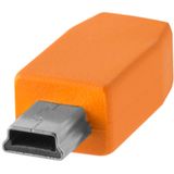  Cáp Tether Tools TetherPro USB C To 2.0 Mini B 5 Pin ( cuc2415 ORG ) 