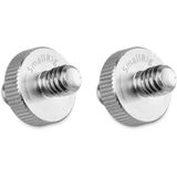  SmallRig 828 1/4"-20 to 1/4"-20 Double-End Stud (2-Pack) 