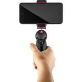  Chân máy ảnh Manfrotto Pixi Mini kèm kẹp gắn điện thoại màu đen MKPIXICLAMP-BK 