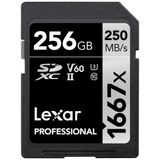  Thẻ nhớ SD Lexar Professional 256GB 250MB/s 1667x UHS-II V60 