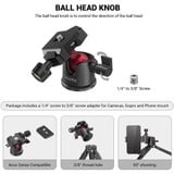  SmallRig BUT2664 Tabletop Mini Tripod with Panoramic Ball Head 