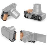  SmallRig 2936 Tay Cầm Bằng Gỗ Hình Chữ L Với Cold Shoe Cho Máy Ảnh Kỹ Thuật Số Sony ZV1 