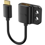  SmallRig 3020 Ultra-Slim Female HDMI Type A to Male Mini-HDMI Type C Adapter Cable 